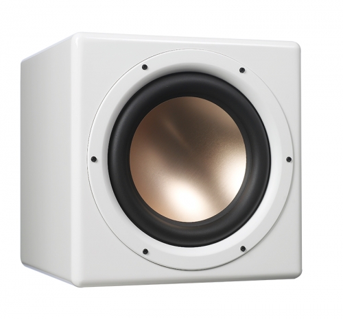 Dynavoice Thunder T-12 aktiv subwoofer, pianovit i gruppen Hgtalare / Subwoofers hos Ljudfokus.se (990T12WHP)