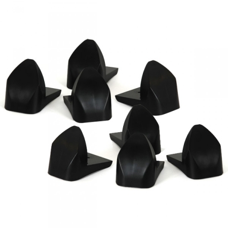 Proson Black Stands Hgtalarftter, 8-pack i gruppen vrigt / Vibrationsdmpning hos Ljudfokus.se (991BLSTANDS)