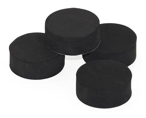 Proson Dämpfötter (Svart 4-pack) i gruppen Övrigt / Akustikbehandling - mätkalibrering hos Ljudfokus.se (991DAMPFEET)