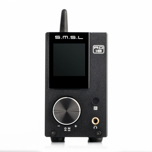 SMSL Audio AD18, kompakt stereoförstärkare med Bluetooth & DAC i gruppen Förstärkare / Stereoförstärkare hos Ljudfokus.se (993AD18)