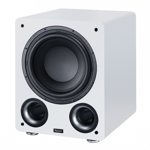 Magnat Alpha RS12 aktiv subwoofer, vit (1 st kvar) i gruppen Hgtalare / Subwoofers hos Ljudfokus.se (995ARS12W)