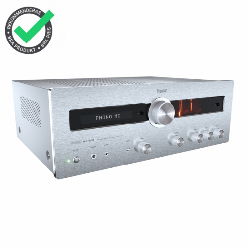 Magnat MA 900 stereofrstrkare med Bluetooth, DAC & RIAA, silver i gruppen Frstrkare / Stereofrstrkare hos Ljudfokus.se (995MA900S)
