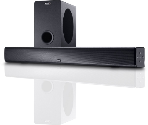 Magnat SBW250 soundbar med trdls subwoofer, svart i gruppen Hgtalare / Soundbars hos Ljudfokus.se (995SBW250)