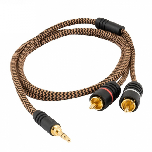 Proson Arctic 3.5mm - 2RCA ljudkabel i gruppen Installationsljud / Installationskablar hos Ljudfokus.se (ARCTIC352RCA)