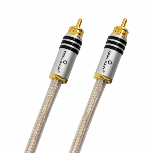 Oehlbach Silvershield Flex Coaxial S/PDIF RCA ljudkabel i gruppen Kablar / Digitala ljudkablar hos Ljudfokus.se (D1C10311VAR)