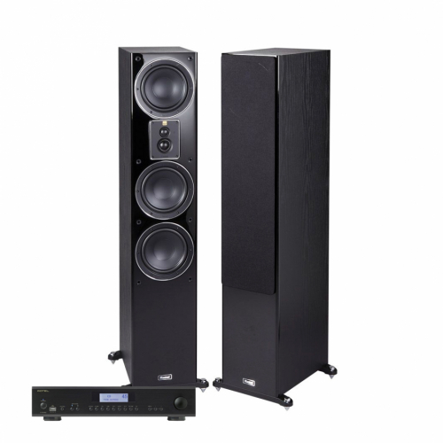 Rotel A14 MKII & Magnat Signature S507 Stereopaket i gruppen Paket / Hifi - Musikanlggning hos Ljudfokus.se (SETA14PKT3)