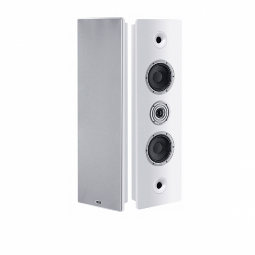 Heco Ambient 44F vägghögtalare, vitt stereopar i gruppen Installationsljud / On-Wall högtalare hos Ljudfokus.se (SETA44FPKT2)