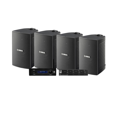 System One A50BT med SC4B & 2 par Yamaha NS-AW194 Svarta Utomhushögtalare i gruppen Multiroom / Förstärkarpaket hos Ljudfokus.se (SETA50BTPKT17)