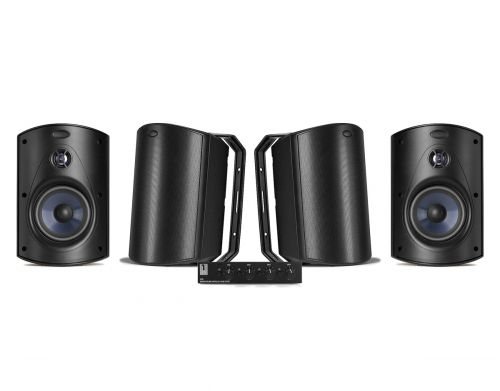 System One SC4B hgtalarvxel & 2 par Polk Audio Atrium 6 Svarta Utomhushgtalare i gruppen Multiroom / Hgtalarvxel hos Ljudfokus.se (SETATRIUM6PKT3)