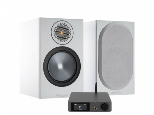 Dynavoice CA802BT & Monitor Audio Bronze 50 6G Vita i gruppen Paket / Stereopaket hos Ljudfokus.se (SETB50PKT2)
