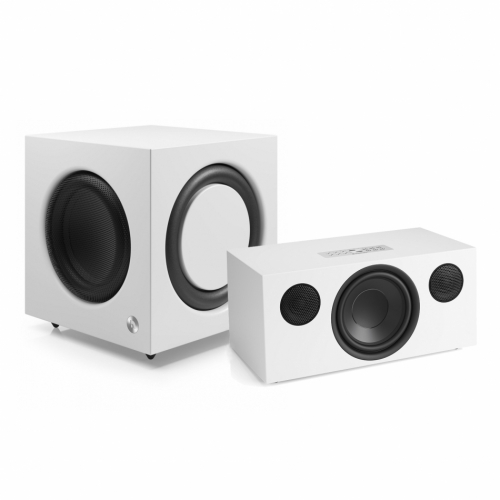 Audio Pro C20 & SW-10 Aktivt Hgtalarsystem, vitt i gruppen Paket / Aktiva Hgtalarsystem hos Ljudfokus.se (SETC20PKT2)