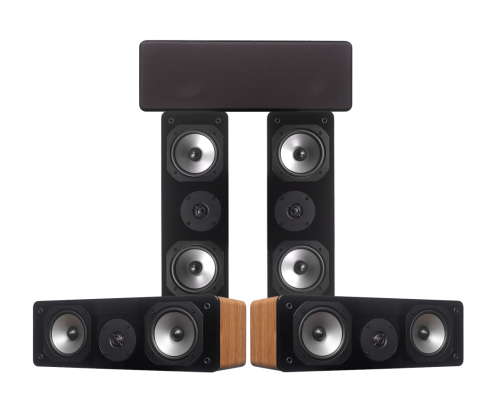 Dynavoice Challenger C-5 EX v.4 Ek Högtalarpaket Filmljud 5.0 i gruppen Paket / Högtalare för film hos Ljudfokus.se (SETC5EXPKT4)