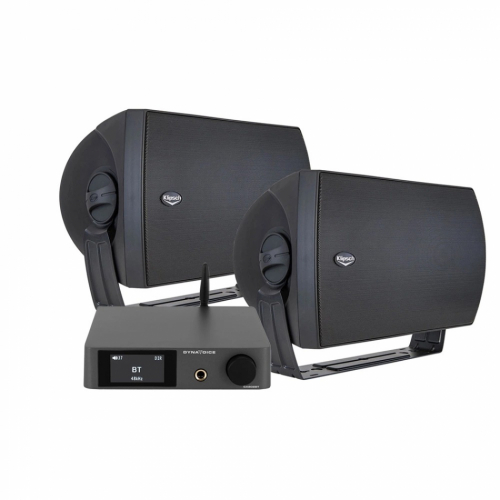 Dynavoice CA802BT & Klipsch AW-650 Utomhushögtalare, stereopaket i gruppen Paket / Stereopaket hos Ljudfokus.se (SETCA802BTPKT10)