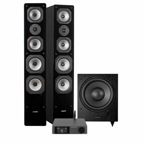 Dynavoice CA802BT & Challenger M-65 EX v4 Stereopaket 2.1 i gruppen Paket / Hifi - Musikanlggning hos Ljudfokus.se (SETCA802PKT6)