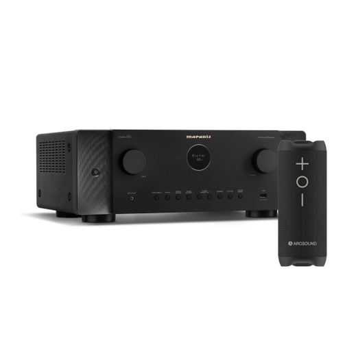 Marantz Cinema 60 Hemmabioförstärkare Svart med Arcsound Edge Bluetooth-högtalare i gruppen Förstärkare / Hemmabioförstärkare hos Ljudfokus.se (SETCINEMA60PKT6)