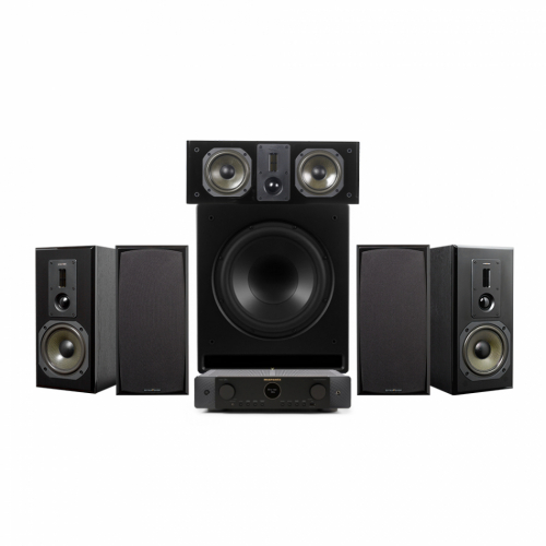 Marantz Cinema 70S & Dynavoice Definition DM-6 Hemmabiopaket 5.1 Svart i gruppen Paket / Hemmabio - Surroundsystem hos Ljudfokus.se (SETCINEMA70PKT2)