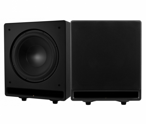 Dynavoice Challenger CSB-V12 aktiv subwoofer, svart 2-PACK i gruppen Hgtalare / Subwoofers hos Ljudfokus.se (SETCSBV12PKT1)