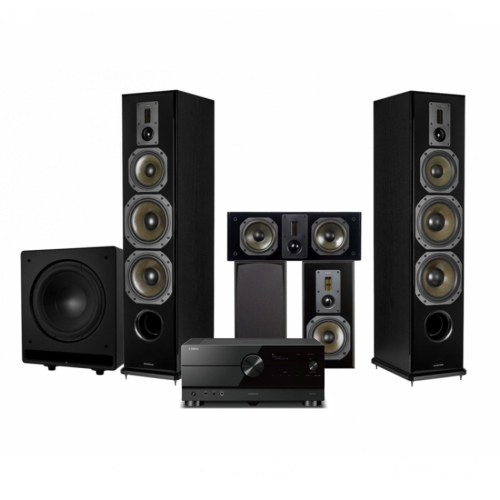 Yamaha RX-A4A & Dynavoice Definition DF-8 MKII Hemmabiopaket Svart 5.1 i gruppen Paket / Hemmabio - Surroundsystem hos Ljudfokus.se (SETDF8CSBPKT4)