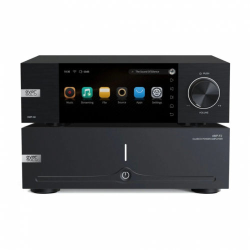 Eversolo DMP-A6 Gen 2 & AMP-F2 Stereopaket Streaming i gruppen Paket / Elektronikpaket - Stereo hos Ljudfokus.se (SETDMPA6GEN2PKT1)