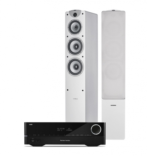 Dynavoice Magic F-7 EX v3 vita & Harman/Kardon HK3700 i gruppen Paket / Hifi - Musikanläggning hos Ljudfokus.se (SETF7EXPKT5)