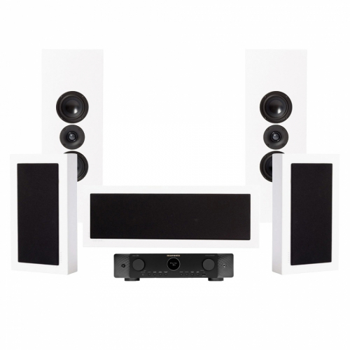 Marantz Cinema 70S & DLS Flatbox XL Hemmabiopaket 5.0 Vitt i gruppen Kampanj / Pskrea hos Ljudfokus.se (SETFBXLPKT3)