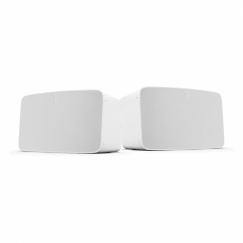 Sonos Five Wifi-hgtalare med AirPlay 2 & fukttlig design, vitt 2-PACK i gruppen Multiroom / Hgtalarsystem hos Ljudfokus.se (SETFIVEPKT4)