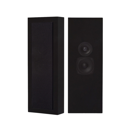 DLS Flatbox Slim Large vägghögtalare, mattsvart stereopar i gruppen Installationsljud / On-Wall högtalare hos Ljudfokus.se (SETHFB47178SBX2)