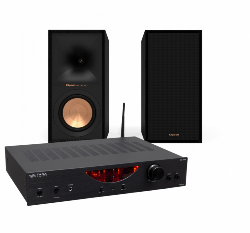 TAGA Harmony HTA-600B & Klipsch R-50M Stereopaket i gruppen Paket / Hifi - Musikanlggning hos Ljudfokus.se (SETHTA600PKT1)