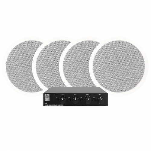 System One SC4B hgtalarvxel & 2 par DLS IC611 Inbyggnadshgtalare i gruppen Multiroom / Hgtalarvxel hos Ljudfokus.se (SETIC611PKT1)