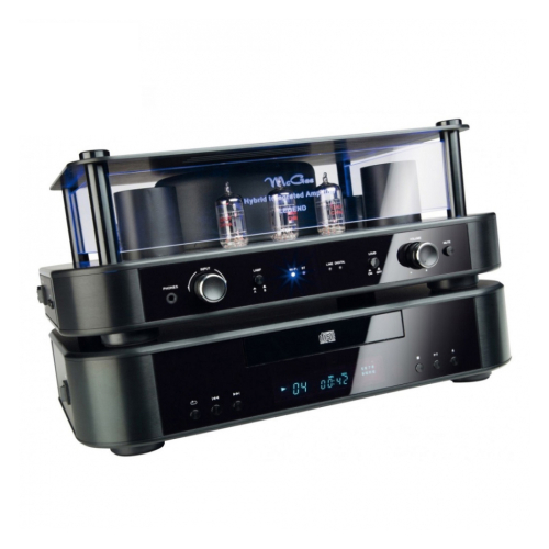 McGee Legend & CD-M1 Streamingpaket med förstärkare & CD-spelare, svart i gruppen Paket / Elektronikpaket - Stereo hos Ljudfokus.se (SETLEGENDPKT1)