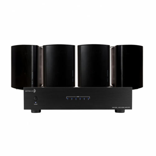 Dayton Audio MA1240a & 2 par DLS MB5i Svarta Utomhushgtalare i gruppen Kampanj / Pskrea hos Ljudfokus.se (SETMA1240APKT19)