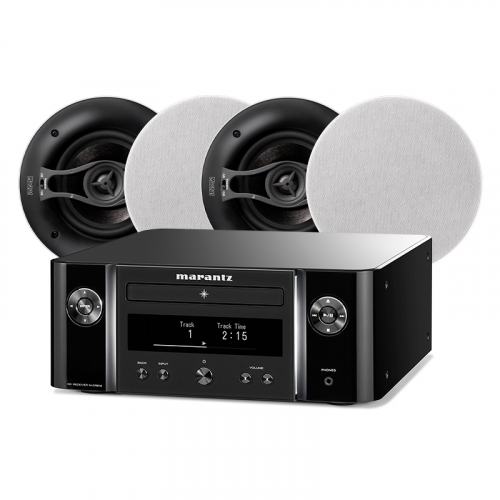 Marantz M-CR612 & Magnat ICQ82 takhögtalare, 2 par i gruppen  hos Ljudfokus.se (SETMCR612PKT7)