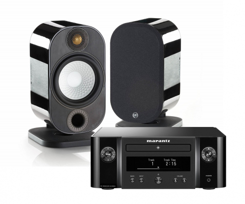 Marantz M-CR612 & Monitor Audio Apex A10 Stereopaket i gruppen Paket / Hifi - Musikanlggning hos Ljudfokus.se (SETMCR612PKT8)