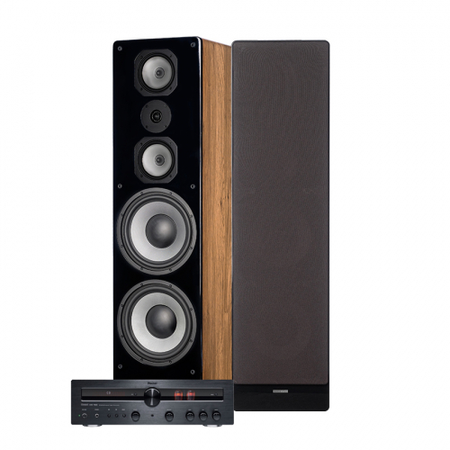 Magnat MR780 & Dynavoice Challenger M-105 EX v4 Ek Stereopaket Golvhgtalare i gruppen Paket / Hifi - Musikanlggning hos Ljudfokus.se (SETMR780PKT6)