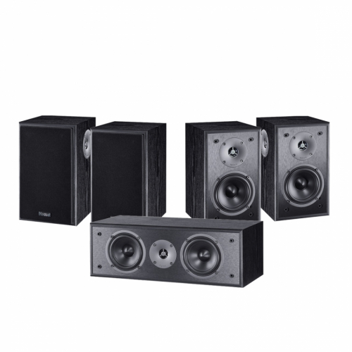 Magnat Monitor S10 Hgtalarpaket Hemmabio Stativhgtalare 5.0 Svart i gruppen Paket / Hgtalare fr film hos Ljudfokus.se (SETMS10BPKT2)