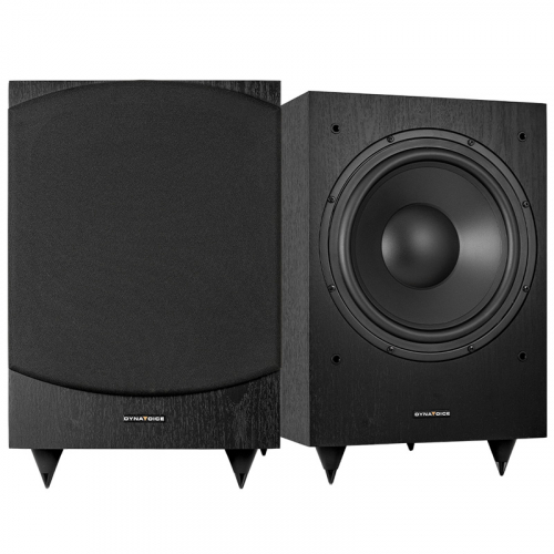 Dynavoice Magic MW10 subwoofer, svart 2-pack i gruppen Hgtalare / Subwoofers hos Ljudfokus.se (SETMW10BPKT1)