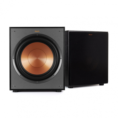 Klipsch R-120SW aktiva subwoofers, 2-pack Dubbelt s bra i gruppen Hgtalare / Subwoofers hos Ljudfokus.se (SETR120SWPKT1)