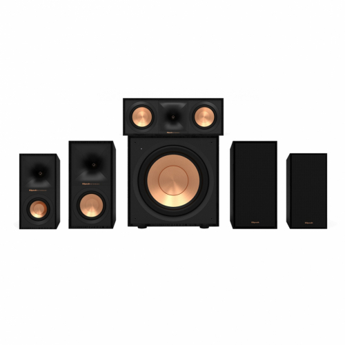 Klipsch Reference R-50M Hgtalarpaket Hemmabio 5.1 Svart i gruppen Paket / Hgtalare fr film hos Ljudfokus.se (SETR50MPKT1)