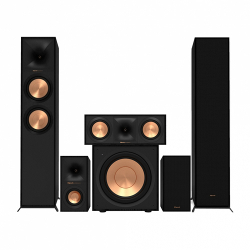 Klipsch Reference R-600F Hgtalarpaket Hemmabio 5.1 Svart i gruppen Paket / Hgtalare fr film hos Ljudfokus.se (SETR600FPKT1)