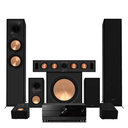 Yamaha RXA-2A & Klipsch Reference R-600F Hemmabiopaket 5.1.2 Dolby Atmos i gruppen Kampanj / Yamaha Cashback hos Ljudfokus.se (SETR600FPKT6)