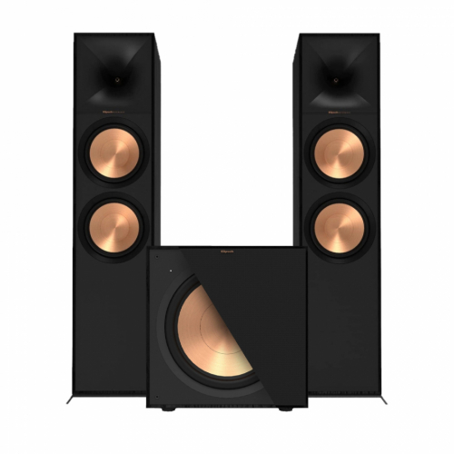 Klipsch R-800F & Klipsch R-121SW Hgtalarpaket Stereo 2.1 i gruppen Paket / Hgtalare fr musik hos Ljudfokus.se (SETR800FPKT2)