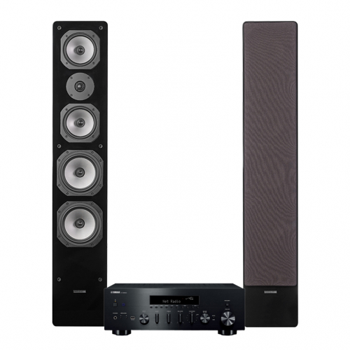 Yamaha R-N600A & Dynavoice Challenger M-65EX v4 Stereopaket i gruppen Paket / Hifi - Musikanlggning hos Ljudfokus.se (SETRN600APKT2)