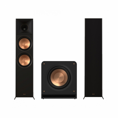 Klipsch RP-8000F II & RP-1200SW Hgtalarpaket 2.1 Svart i gruppen Paket / Hgtalare fr musik hos Ljudfokus.se (SETRP8000IIFPKT4)