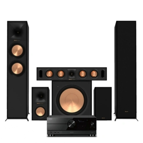 Yamaha RXA-2A & Klipsch Reference R-600F Hemmabiopaket 5.1 i gruppen Paket / Hemmabio - Surroundsystem hos Ljudfokus.se (SETRXA2APKT11)