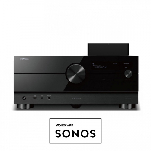 Yamaha Aventage RXA-4A hemmabiofrstrkare med Sonos Port i gruppen Frstrkare / Hemmabiofrstrkare hos Ljudfokus.se (SETRXA4APKT2)