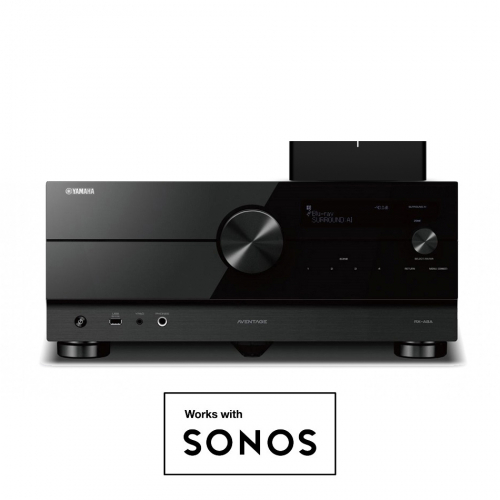 Yamaha Aventage RXA-8A hemmabiofrstrkare med Sonos Port ntverksstreamer i gruppen Frstrkare / Hemmabiofrstrkare hos Ljudfokus.se (SETRXA8APKT1)