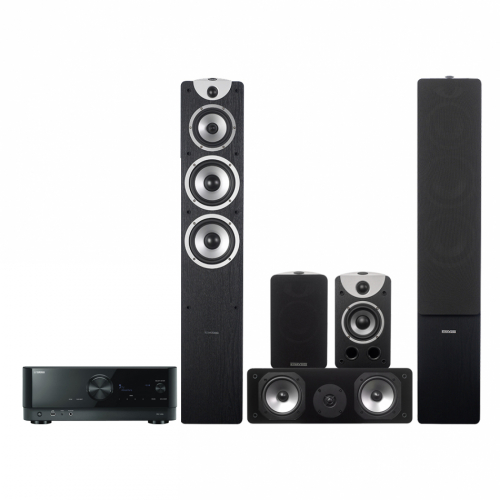 Yamaha RX-V4A & Dynavoice Magic F-7 EX v3 Hemmabiopaket 5.0 i gruppen Paket / Hemmabio - Surroundsystem hos Ljudfokus.se (SETRXV4APKT14)