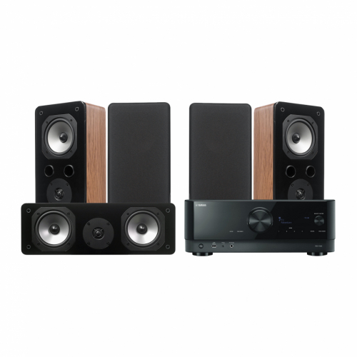 Yamaha RX-V4A & Dynavoice Challenger S-5 Hemmapaket 5.0 Ek i gruppen Paket / Hemmabio - Surroundsystem hos Ljudfokus.se (SETRXV4APKT8)