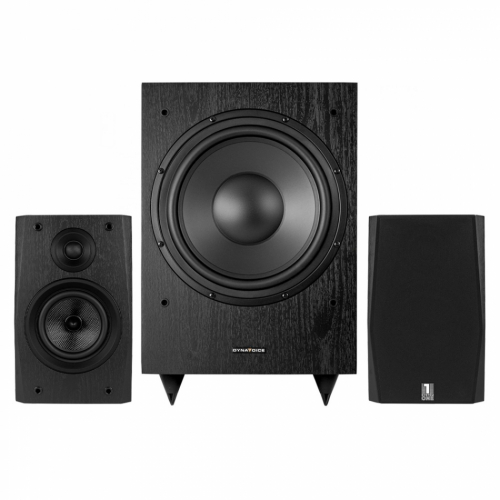 System One S15B & Dynavoice Magic MW10 Högtalarpaket Stereo 2.1 i gruppen Paket / Högtalare för musik hos Ljudfokus.se (SETS15BPKT1)