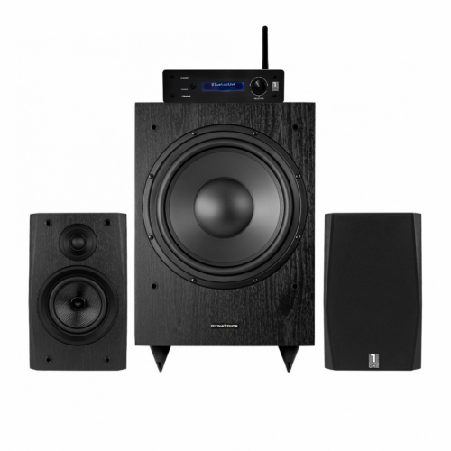 System One A50BT & S15B med Magic MW10 Stereopaket 2.1  i gruppen Paket / Hifi - Musikanläggning hos Ljudfokus.se (SETS15BPKT4)